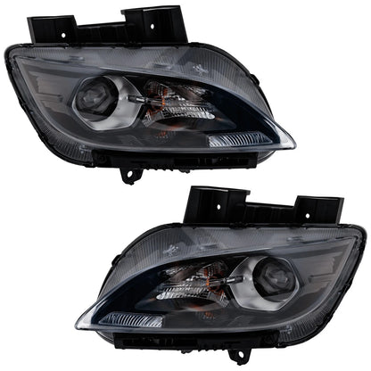 Set of 2 Headlights for Hyundai Kona (2022–2023) Halogen w/ Bulbs