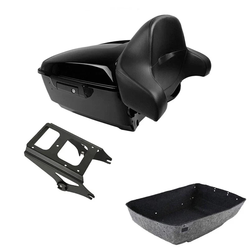 Trunk Backrest Mount Rack for Harley Touring 2009-2013 Road King