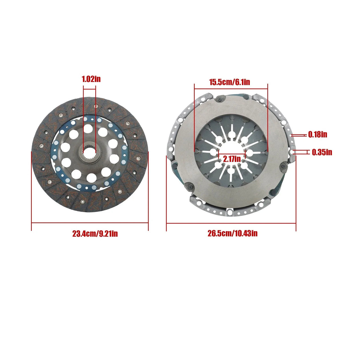 Clutch Kit for BMW 325xi 330Ci 330i 530i X3 Z4 (2004–2005)