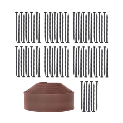No Dig L-shaped Garden Lawn Border Edging Kit