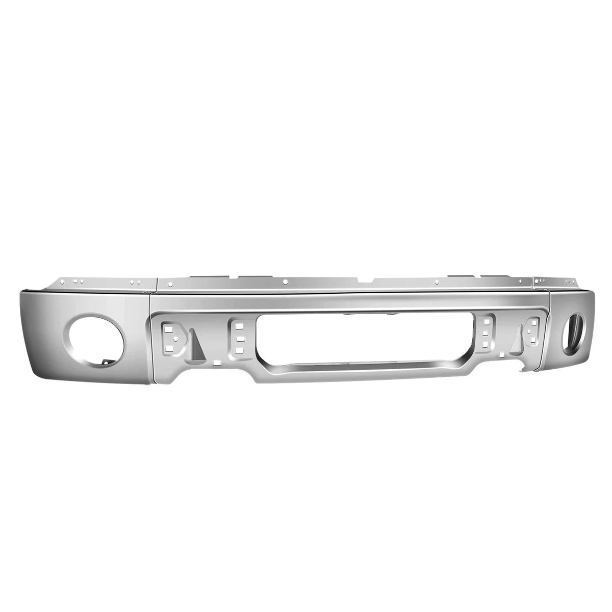 Chrome Front Bumper Face Bar for Ford F150 (2009–2014) w/ Fog Light Hole