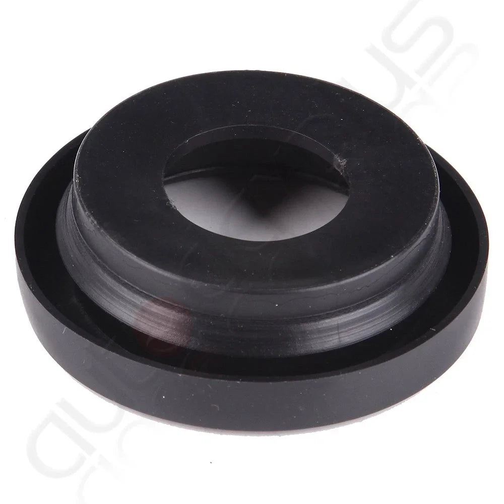 2" Flush Mount Rubber Grommet + Pigtail Plug for Round Marker Trailer Light