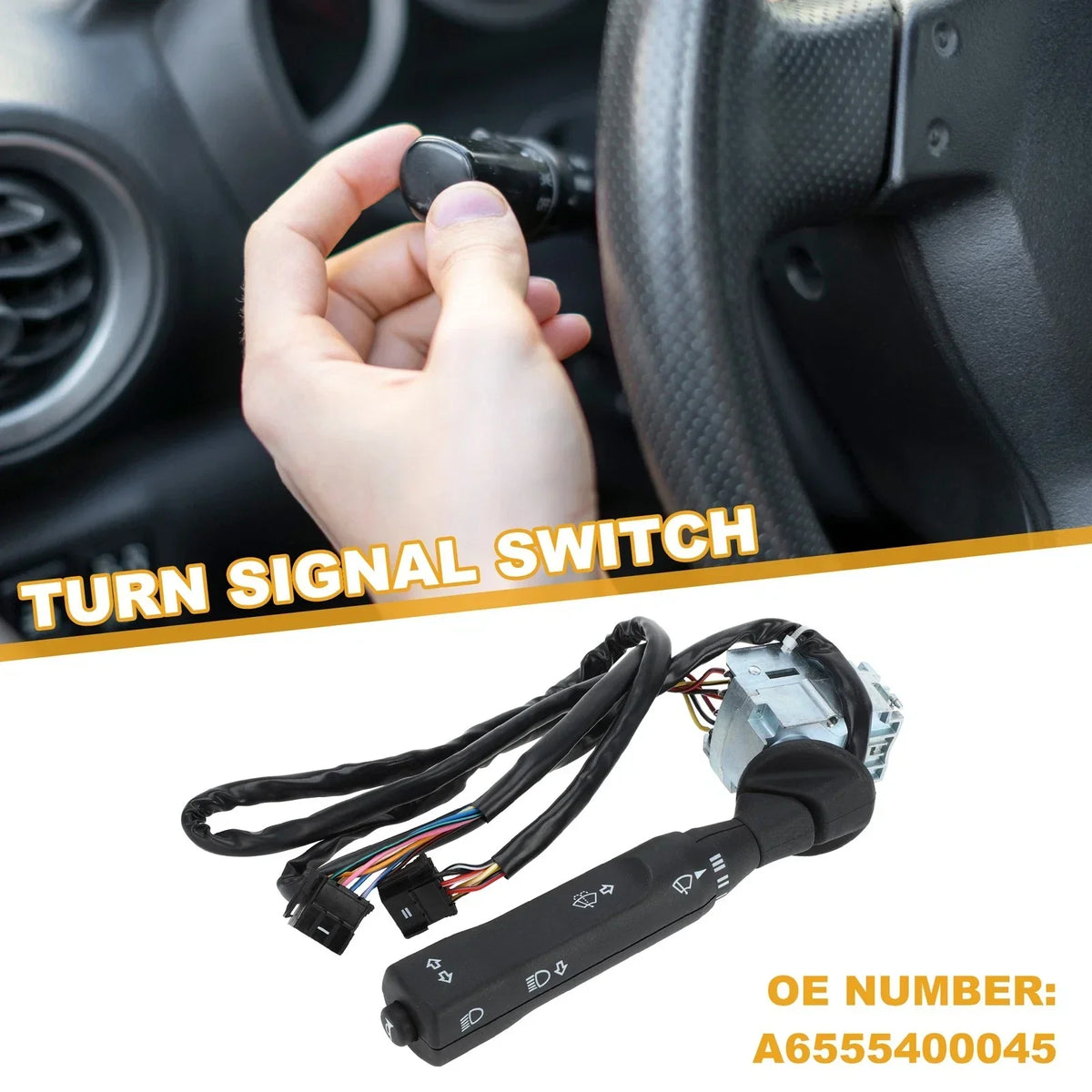 Steering Column Signal Switch Replacement for Mercedes-Benz Mk Sk