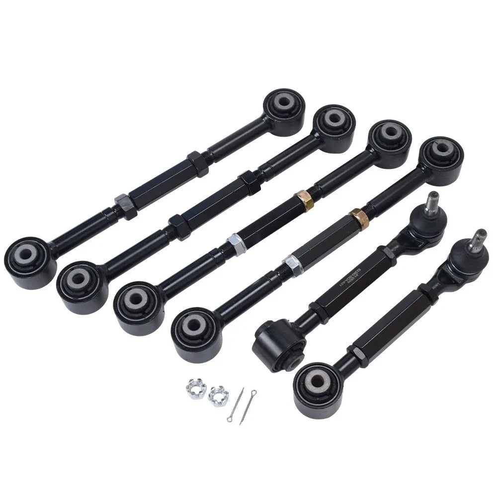 Adjustable Rear Upper & Lower Camber Arms for Honda TSX Accord 03-08