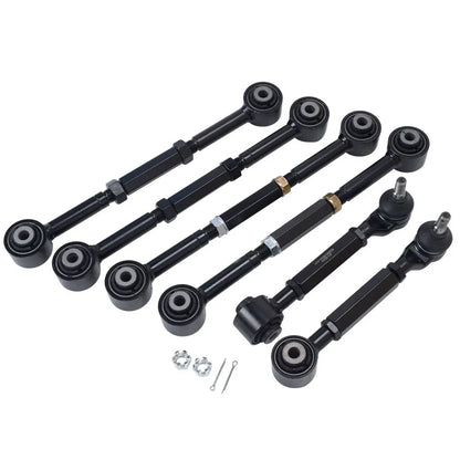 Adjustable Rear Upper & Lower Camber Arms for Honda TSX Accord 03-08