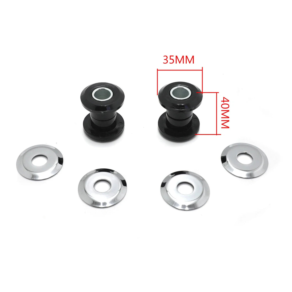 Retainer Washer Handlebar Riser Bushings Kit for Harley Davidson Touring (1983–2023)