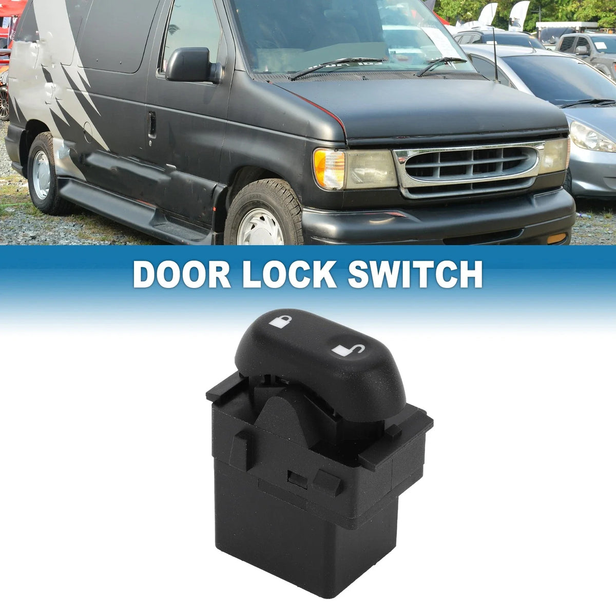 Door Lock Switch No.5L1Z14028BB for Ford E-150 Expedition F-150 (1997–2003)