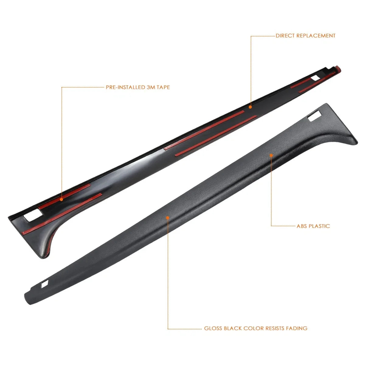 2-Piece Bed Rail Caps for GMC Sierra 1500 (1999–2005)