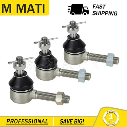 Steering Tie Rod Ends Set of 2 for Golf Cart Club Car DS (1984-2008)