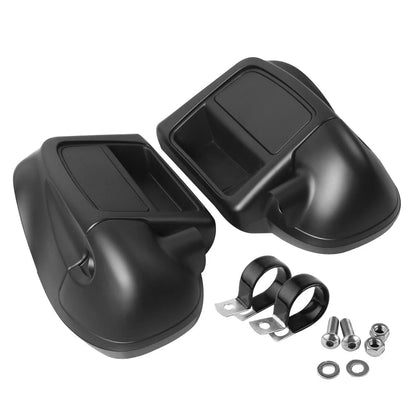 Engine Guard Bar Matte Black Lower Vented Fairings for Harley Touring 2014-2024