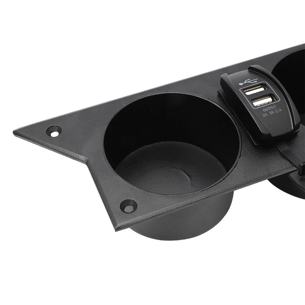 USB Charger Ash Tray Center Cup Holder for 1982-1992 Chevy Camaro