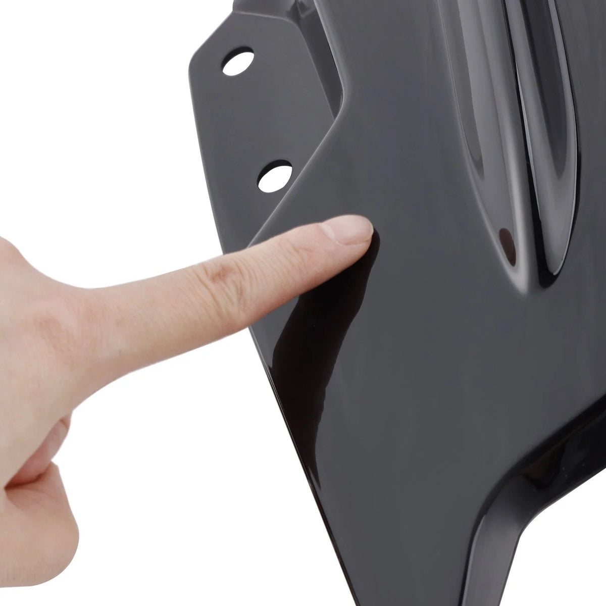 Windshield Windscreen for Kawasaki Ninja 500 EX500R (2024–2025) Black