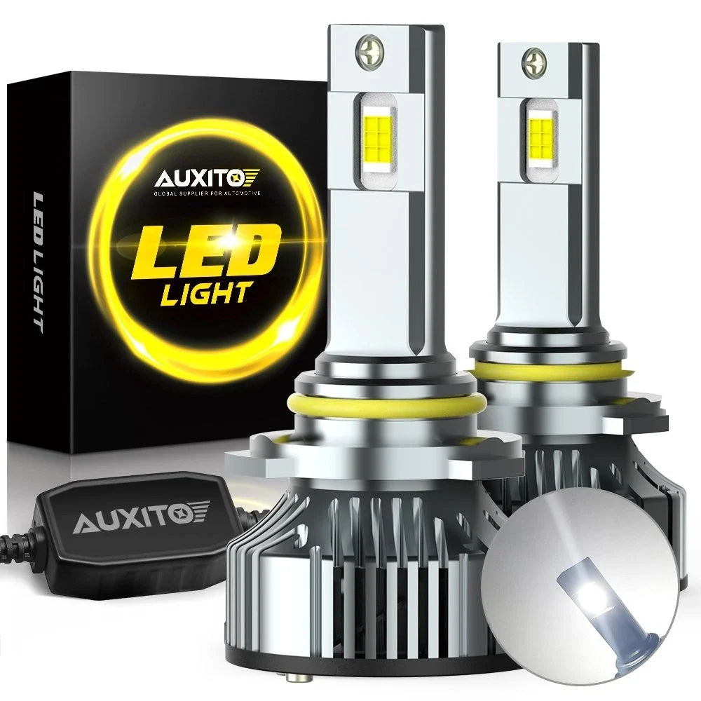 9005 HB3 LED Headlight Bulbs for Universal Fit (40000LM High/Low)
