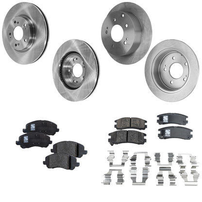 Disc and Pad Brake Kit for Mitsubishi Eclipse (2006–2012)