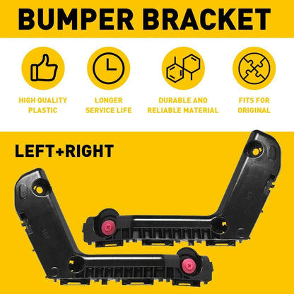 Set of 2 Front Bumper Brackets for Toyota Corolla (2017–2019) EXV