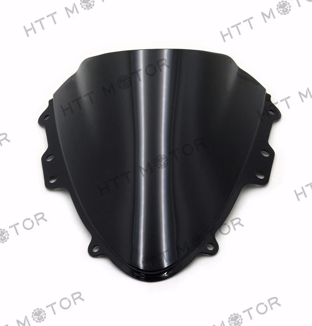 2004-2005 Suzuki GSXR600/750 Black Double Bubble Windshield