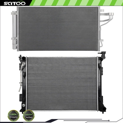 2016 Kia Optima Hybrid Sedan Radiator & A/C Condenser Kit
