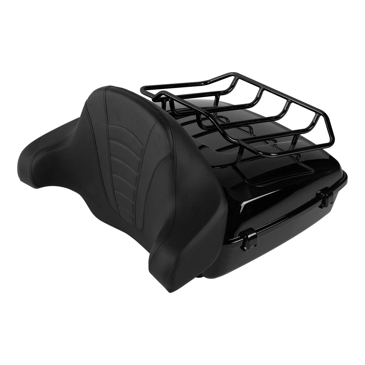 Chopped Trunk Backrest Rack Mount Plate for Harley Touring Glide (2009–2013)