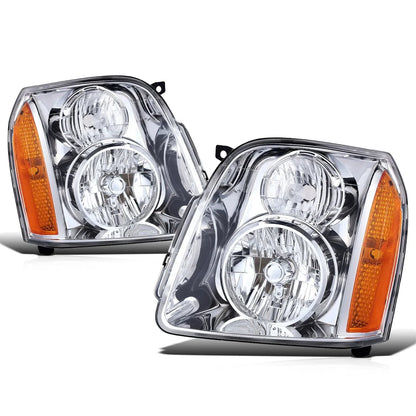 Headlight Assembly for GMC Yukon XL 1500 2500 (2007–2014) Amber Corner