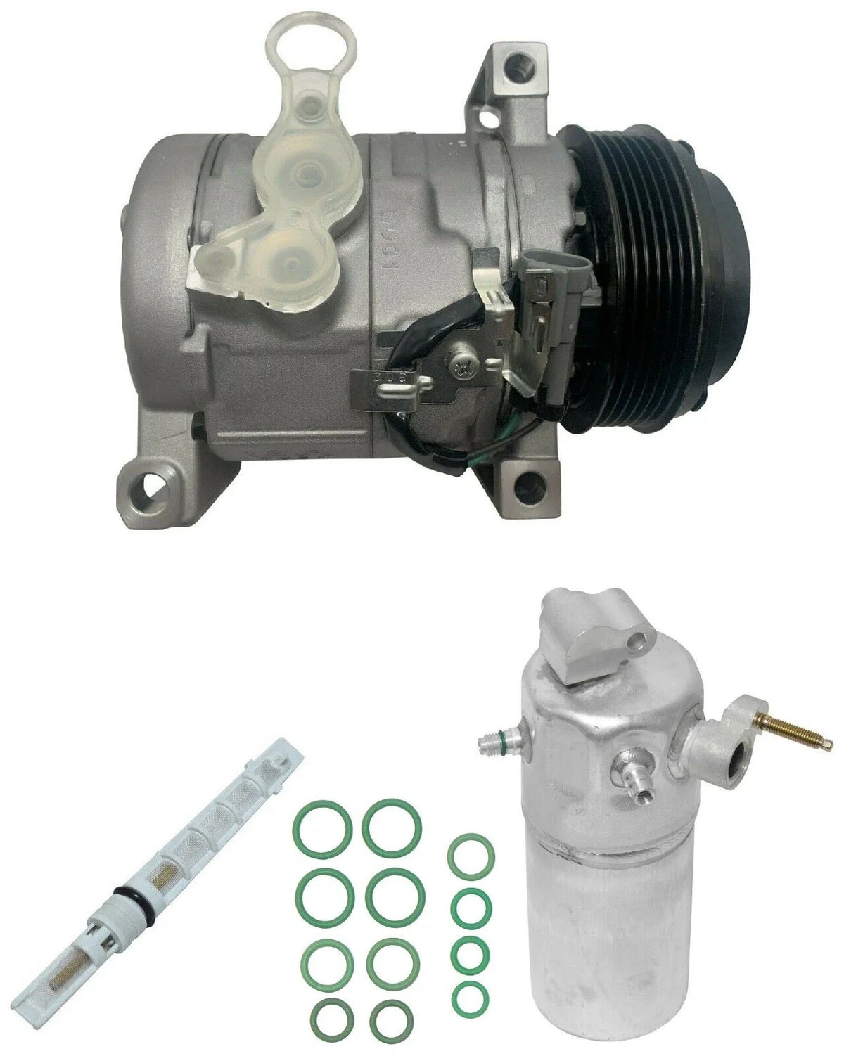 AC Compressor Kit DG71 Replacement for Chevrolet Express 3500 6.6L (2010–2011)