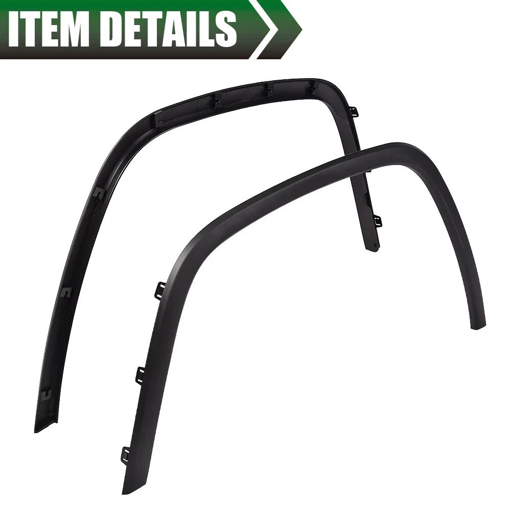 Fender Flares for Jeep Grand Cherokee (2011–2017) Front Left & Right Black Pair