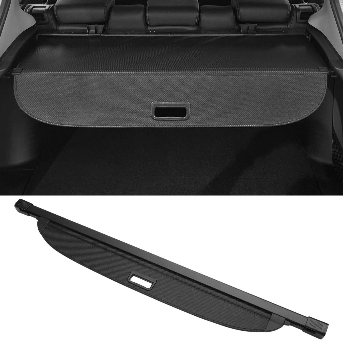 Retractable Cargo Cover for Kia EV9 (2024–2025) - Black Carbon Fiber