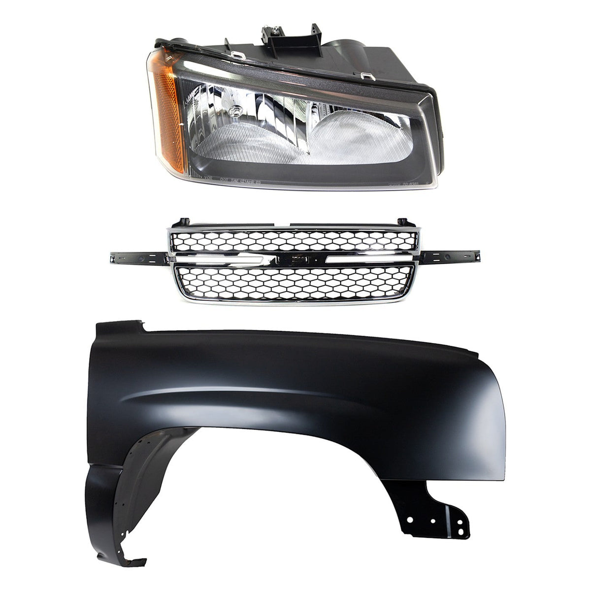 Fender Kit for Chevrolet Silverado 1500 (2003–2006) Front Right Side