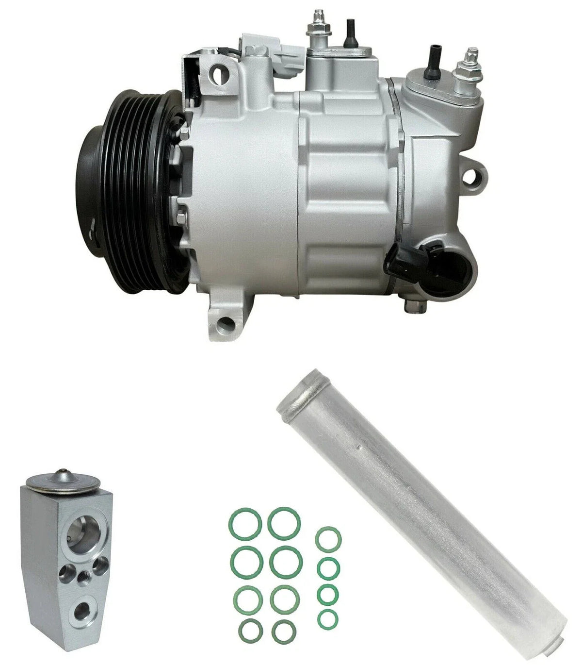 AC Compressor Kit Replacement for Dodge Challenger 5.7L 6.4L (2014–2017)