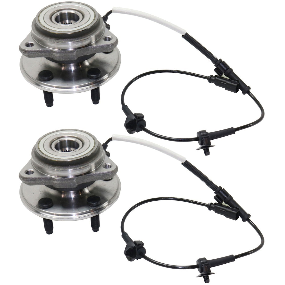 Front Wheel Hubs for 2009-2011 Ford Ranger Left & Right with Bearing & Sensor