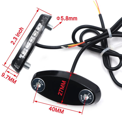 LED Black Block Off Base Plate for Honda CBR 900RR 929 (2000-2003)