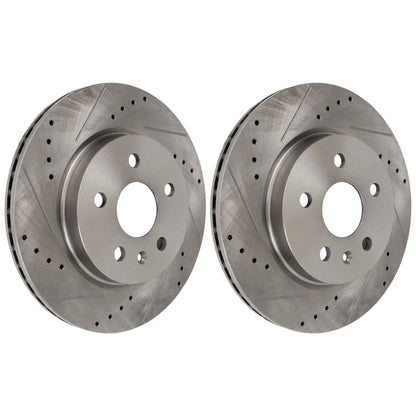 Rear Brake Disc Rotors for Chevy Camaro, Impala, CT5, CT6 (2020–2023)