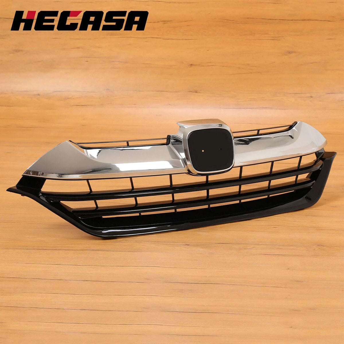 Front Mesh Grill Bumper Grille Chrome for Honda CR-V 2017-2019