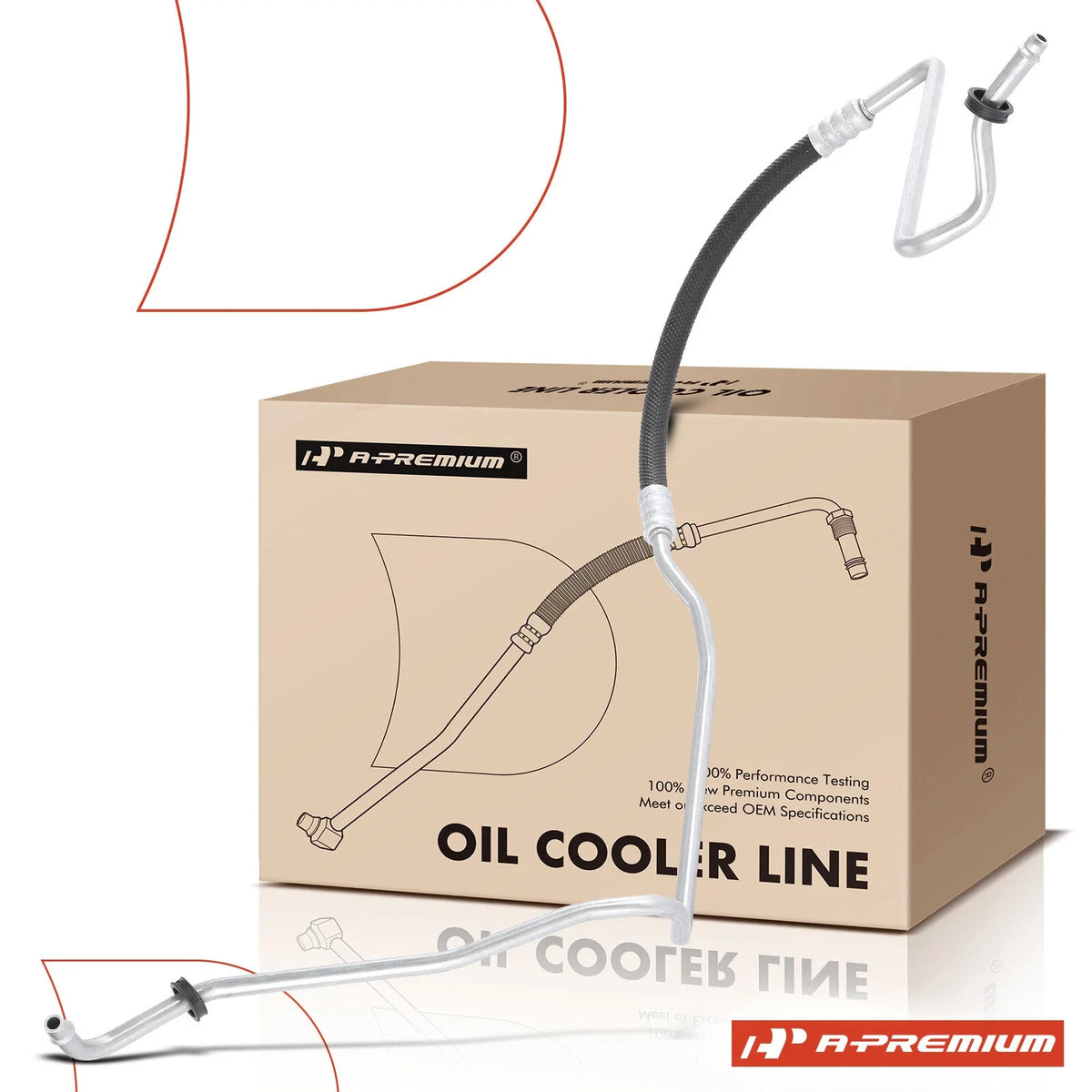 Upper Oil Cooler Hose for Buick Park Avenue, LeSabre
