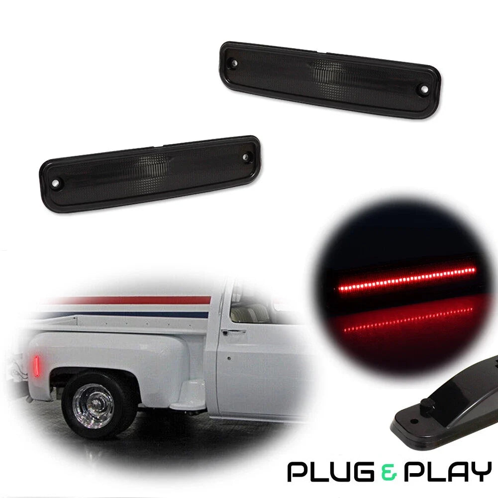 Smoked LED Side Marker Light for GMC Chevy Pickup Blazer Suburban Jimmy