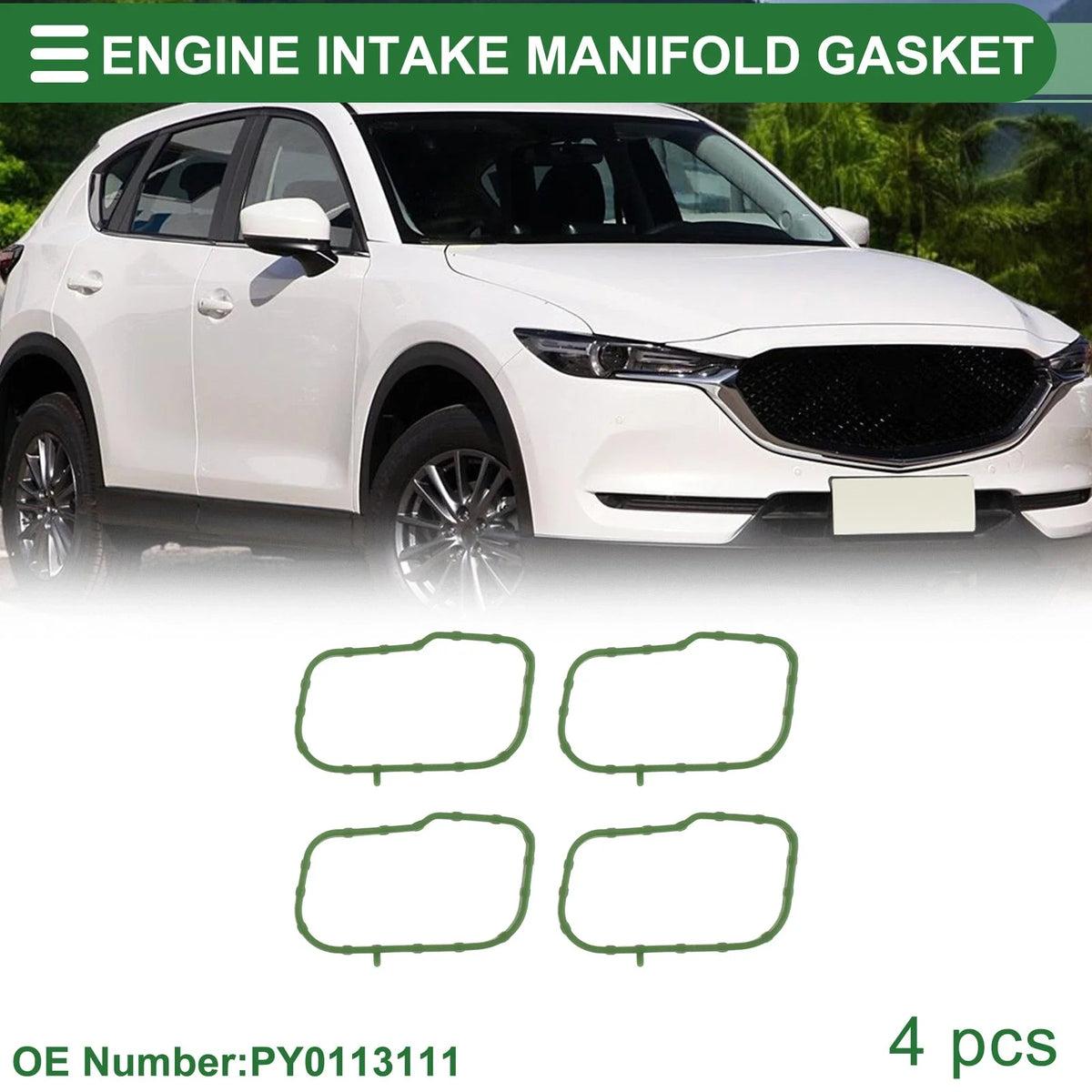 Engine Intake Manifold Gasket for Mazda CX-5 (2013–2017) No.PY0113111