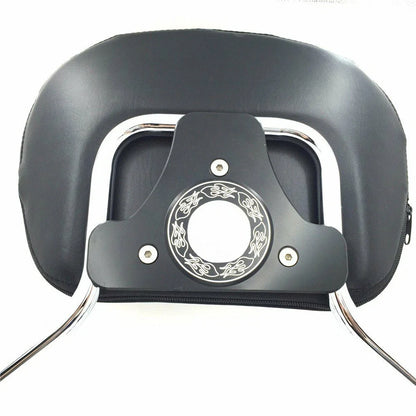 Adjustable Skull Backrest Sissy Bar for Harley FLHR FLHX 2007-2015