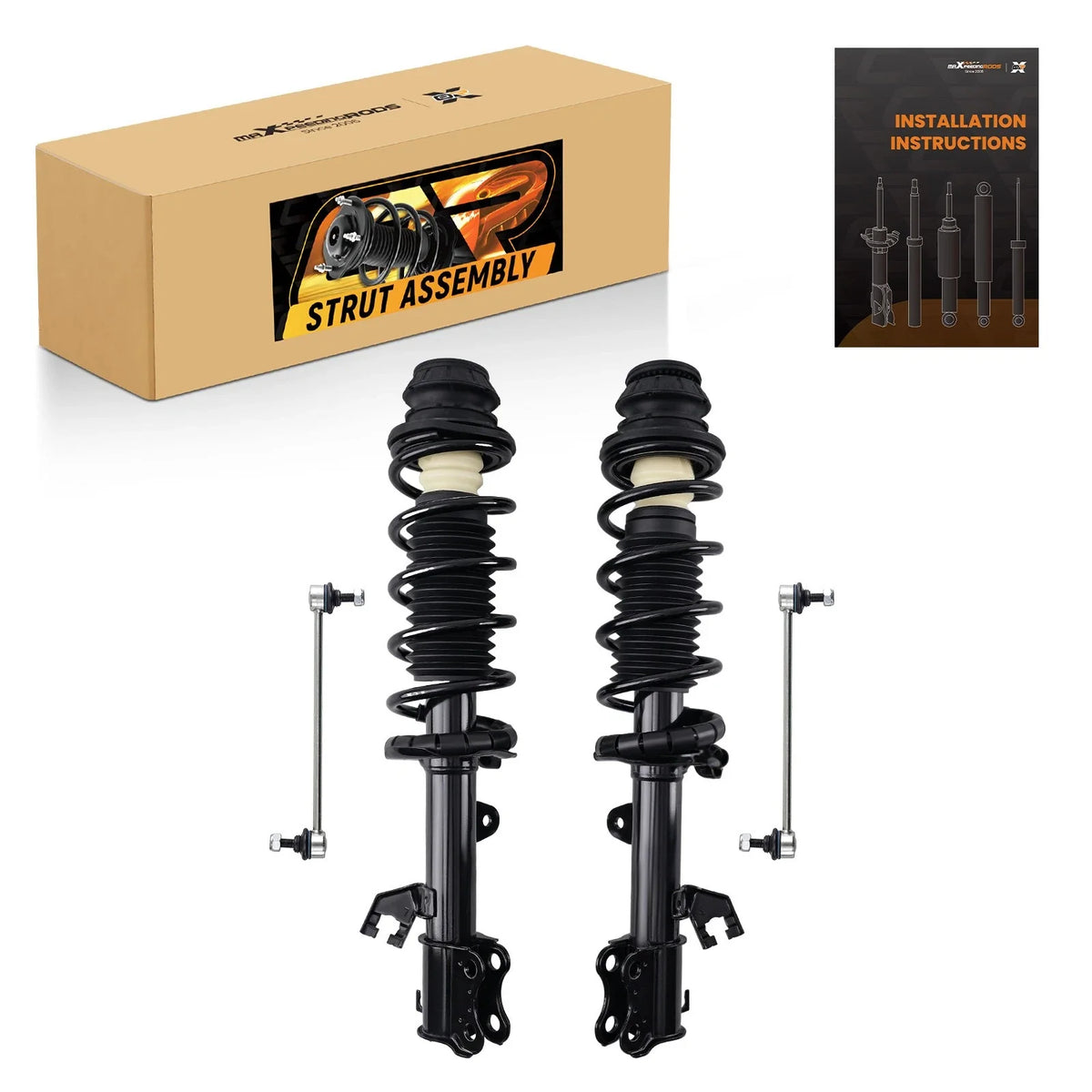 Front Struts with Coil Spring for Nissan Versa Note (2014-2019)