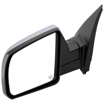 Driver Side Chrome Heated Power Mirror for 2007-2013 Toyota Tundra