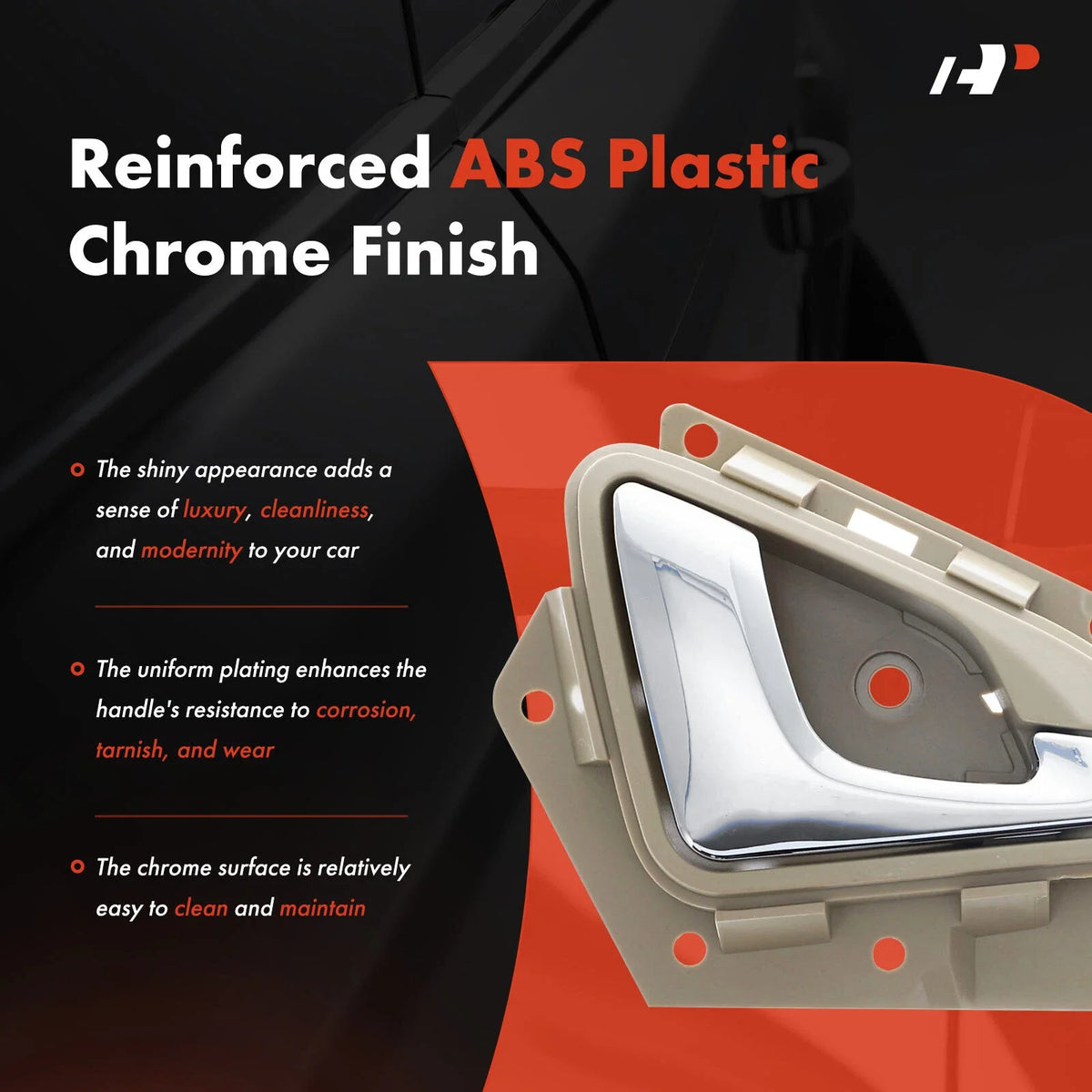 Front Right Interior Door Handle for 2005–2010 Honda Odyssey