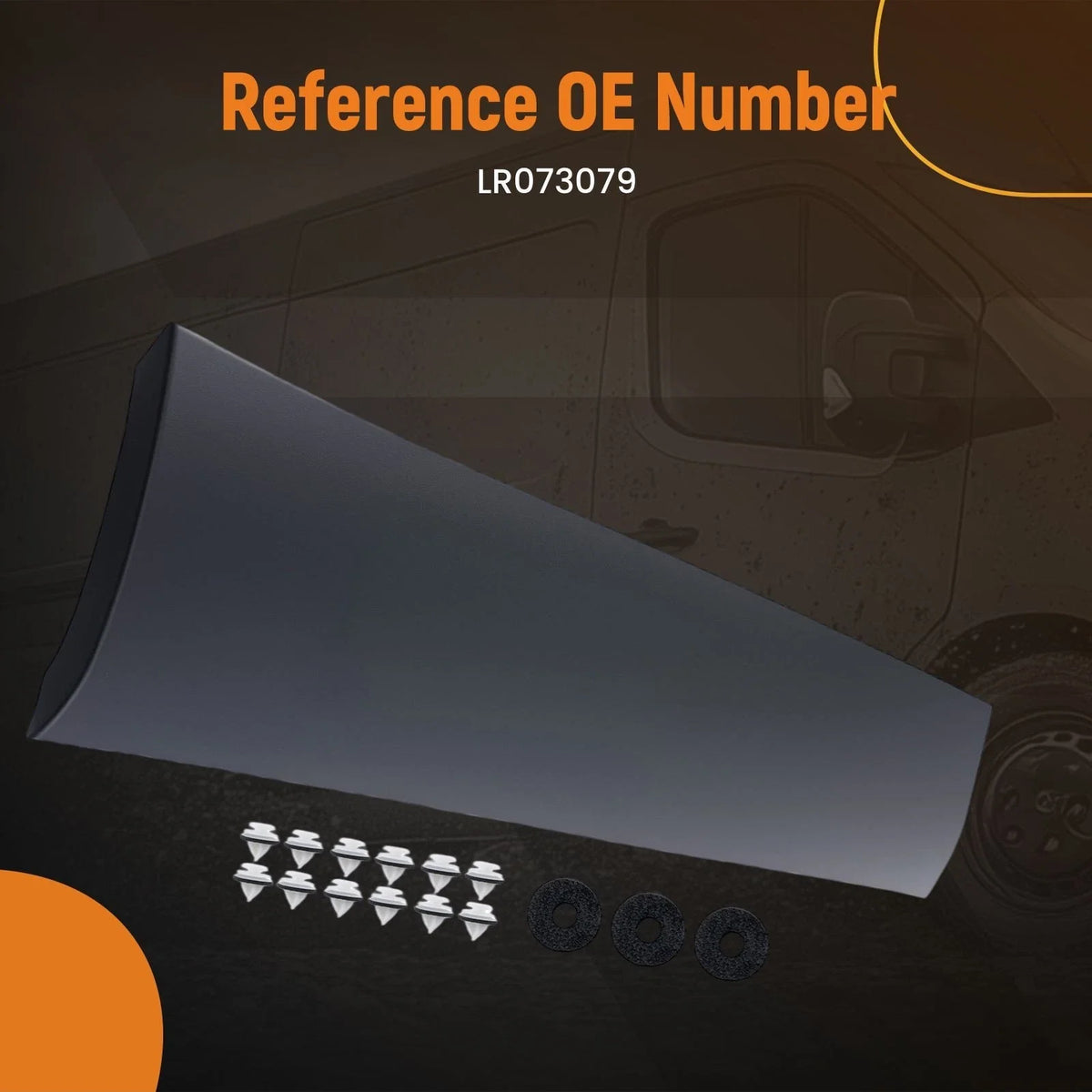 Left Lower Door Trim Molding for Land Rover Discovery Sport 2015-2019