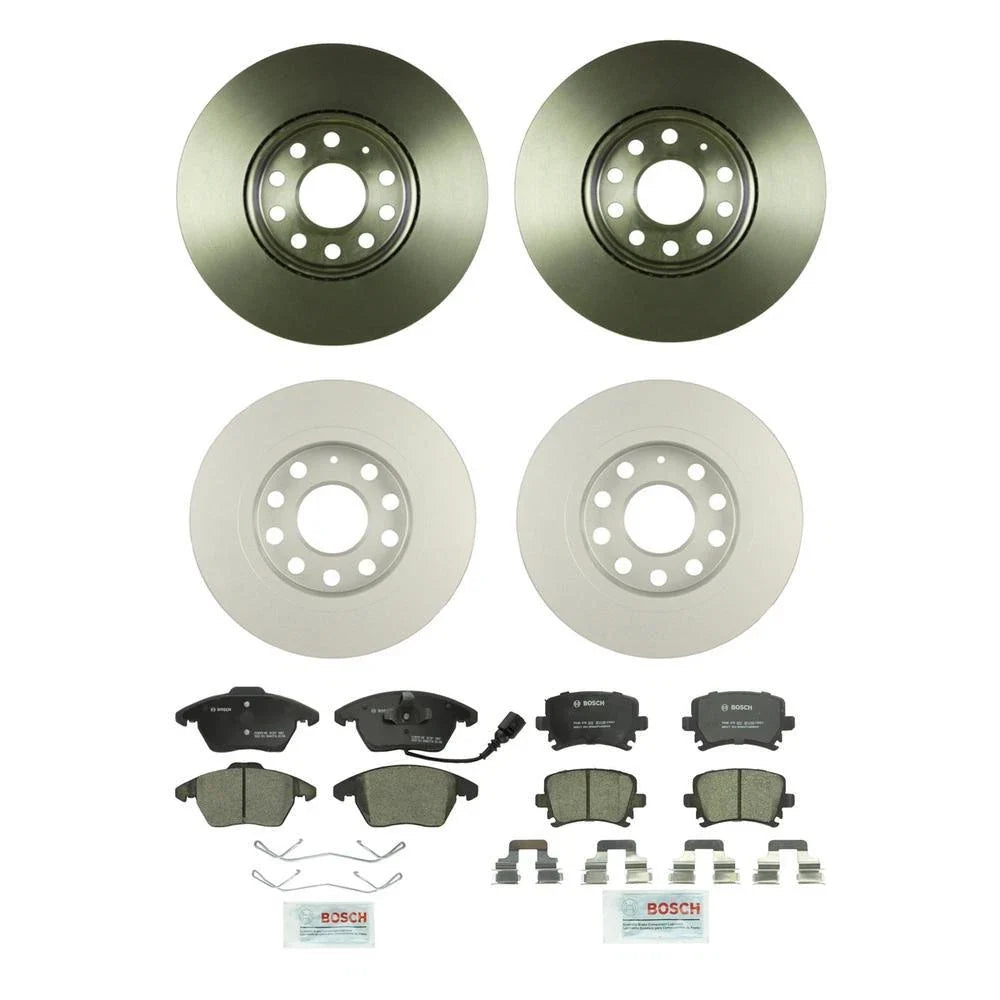 Brake Kit Disc Rotors & Ceramic Pads for Audi A3 (2013–2020)
