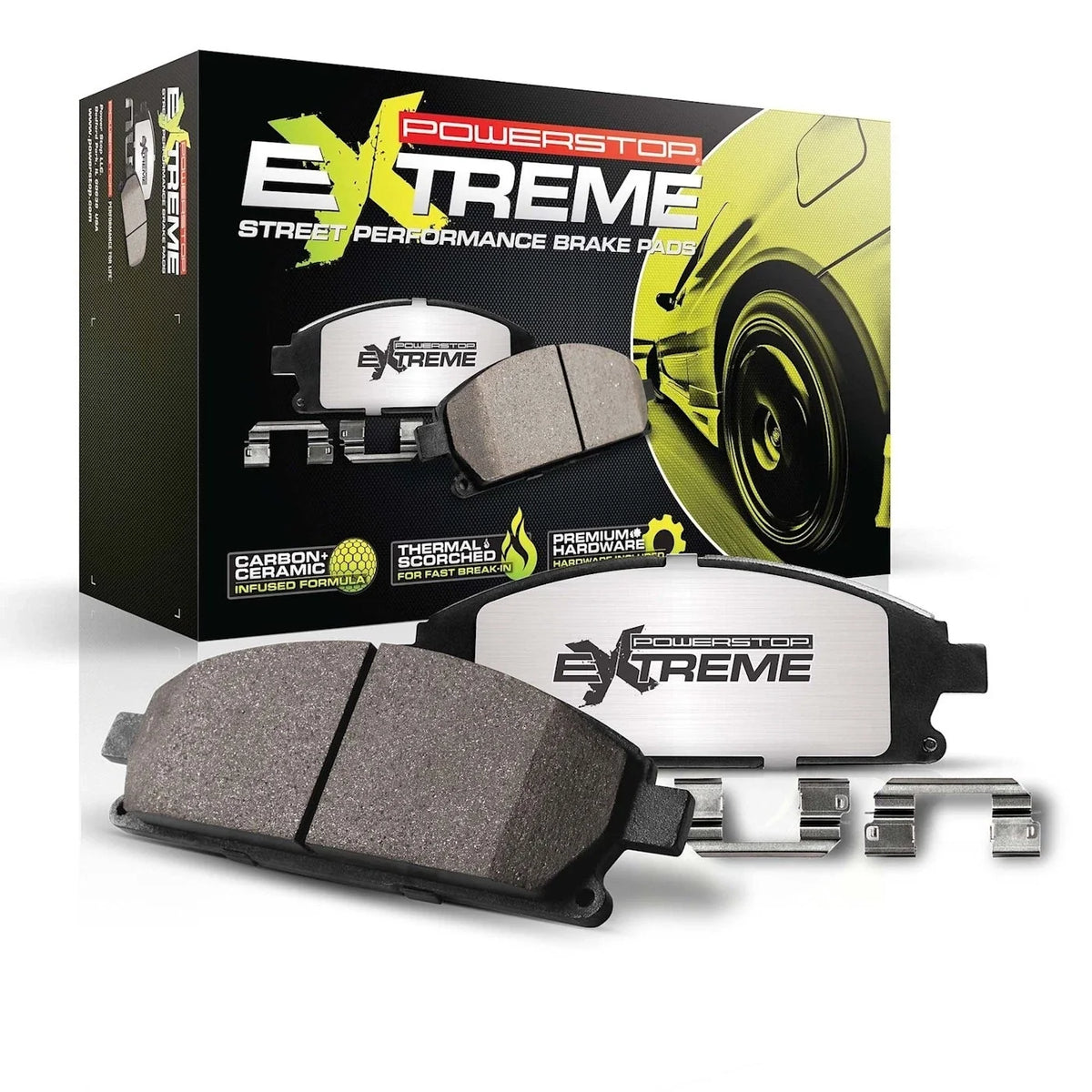 Set of 4 Brake Pads for Toyota GR86 Subaru BRZ
