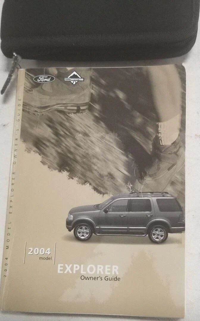 Owner's Manual with Case for Ford Explorer (2004) OEM