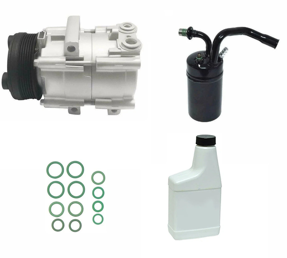 AC Compressor Kit Replacement for Toyota Hilux 2.8L (2005–2015)