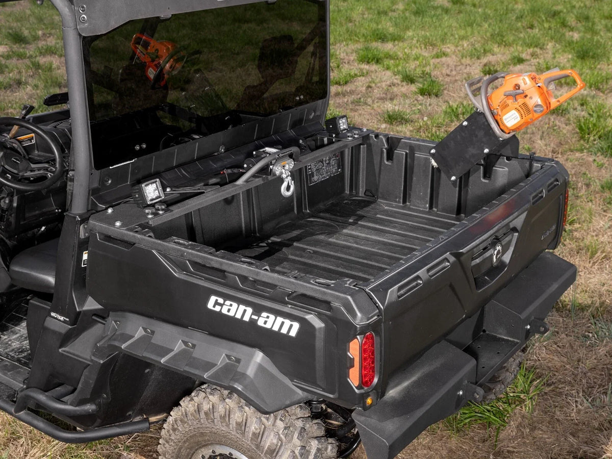 Bed Winch with 2 Cube Lights for Can-Am Defender (See Fitment)