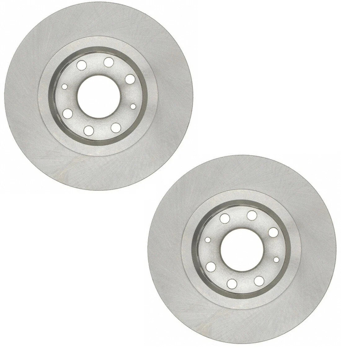 Set of 2 Front Disc Brake Rotors for Chevy Aveo5, Spark, Suzuki Swift+