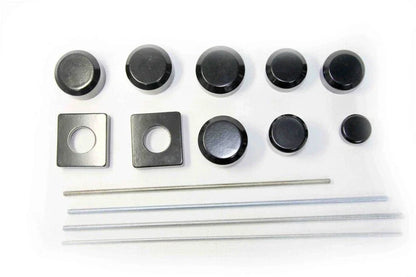 Fork Axle Caps Covers for Kawasaki ZX14 ZX14R (2006–2009)