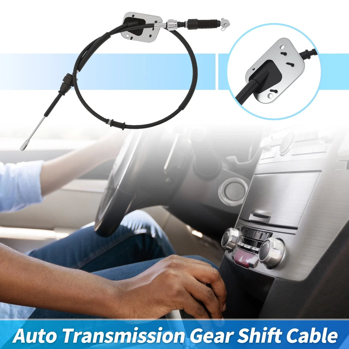 Auto Shift Transmission Cable for Toyota Corolla Matrix (2003–2008) 33820-02370