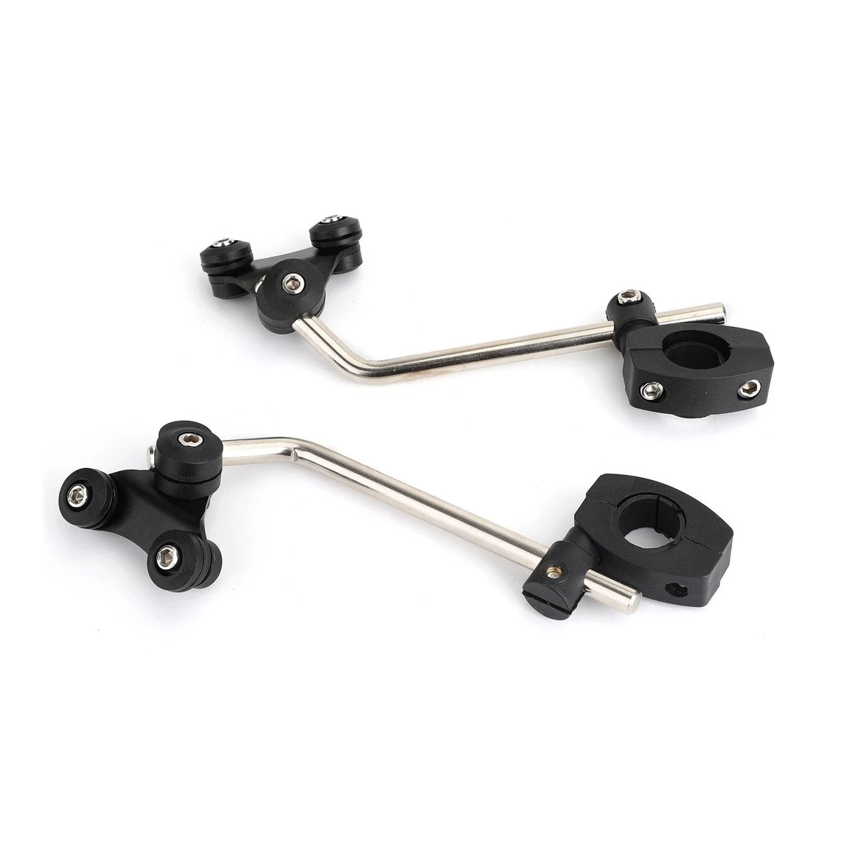 7/8" 22mm Universal Handlebar Mount Windscreen Bracket Clamp