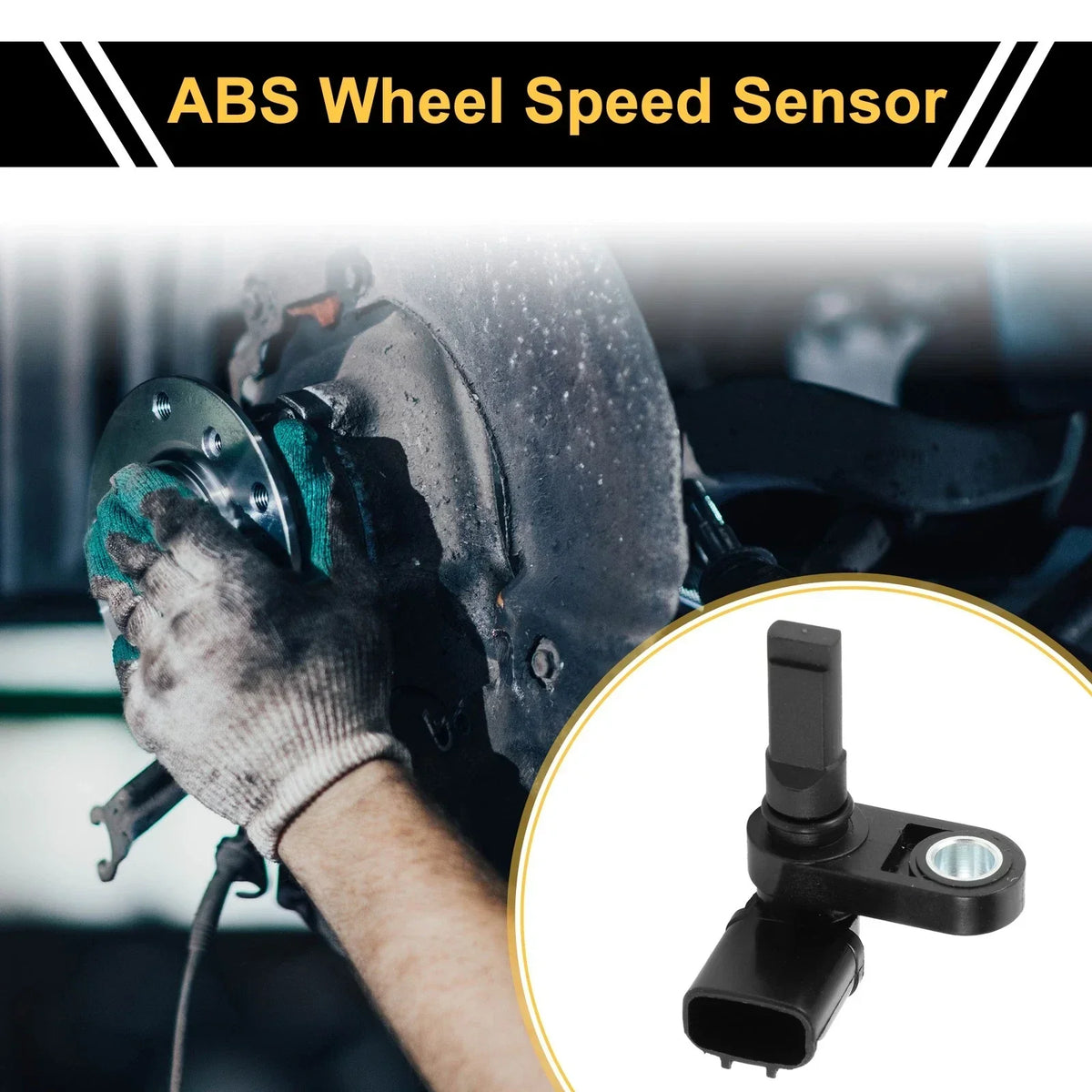 ABS Wheel Speed Sensor Set for Front & Rear Right - Toyota Tacoma